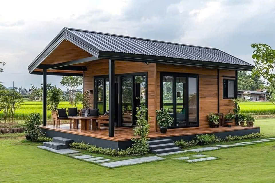 Mẫu nhà lắp ghép 4